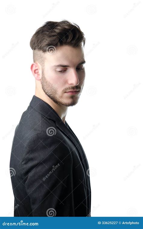 man in suit stock photo|man in suit looking down.